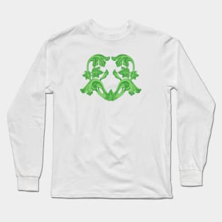 Green Heart Long Sleeve T-Shirt